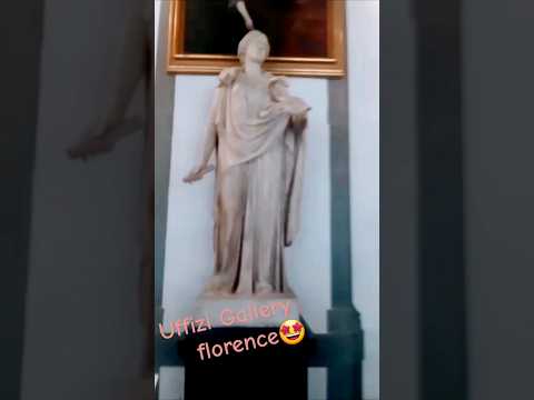 "In the heart of Florence, the Uffizi Gallery is a timeless treasure ."🤩💝#uffizi gallery#Italy
