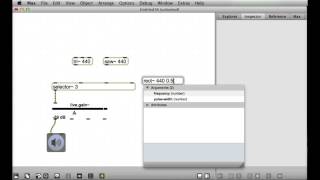 Max MSP V6 Tutorial 21 - The selector
