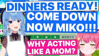 Suisei Calls Miko To Dinner In A Motherly Tone (Sakura Miko /Hololive) [Eng Subs]