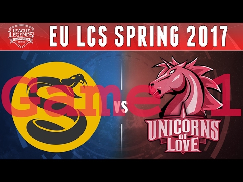 Highlights: EU LCS Spring 2017 - SPY vs UOL Game 1