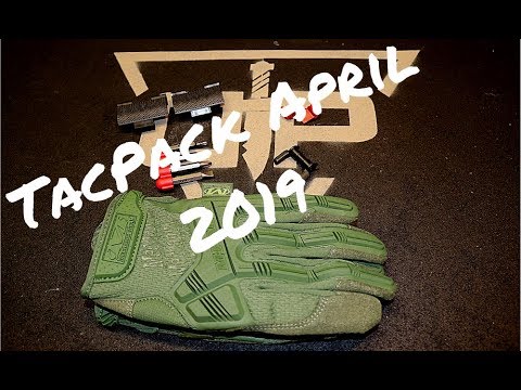 TACPACK Subscription Box Review - April 2019