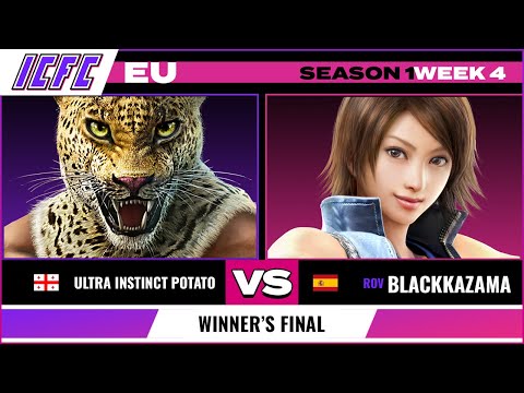 Ultra Instinct Potato (King) vs ROV Blackkazama (Asuka) - ICFC EU: Season 1 Week 4 - Winner's Final
