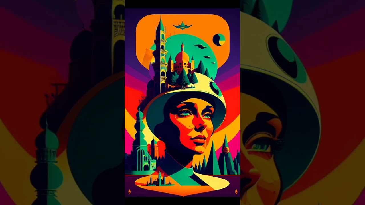 Rome art poster #Italy #Shorts