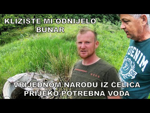 KOD POLICAJCA U ČELIĆU KLIZIŠTE POKIDALO BUNAR