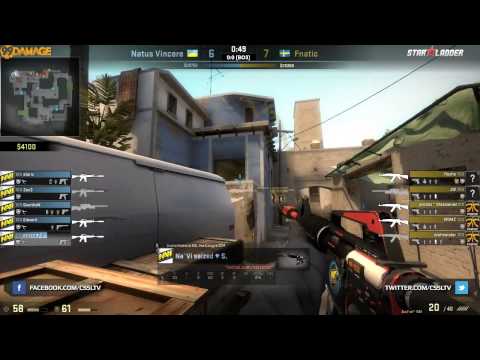 fnatic vs. Natus Vincere | UB Finale, SLTV StarSeries X | (de_mirage) Map 1