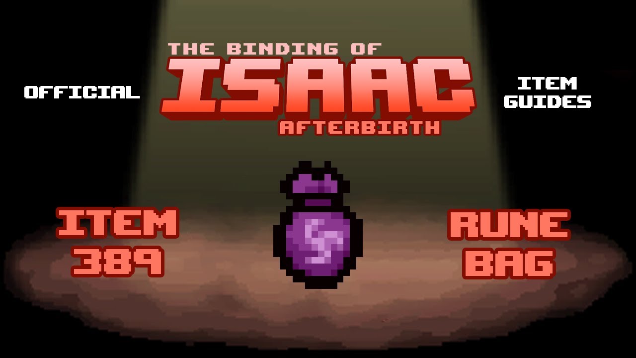 Official TBOI Item Guides No. 389: Rune Bag