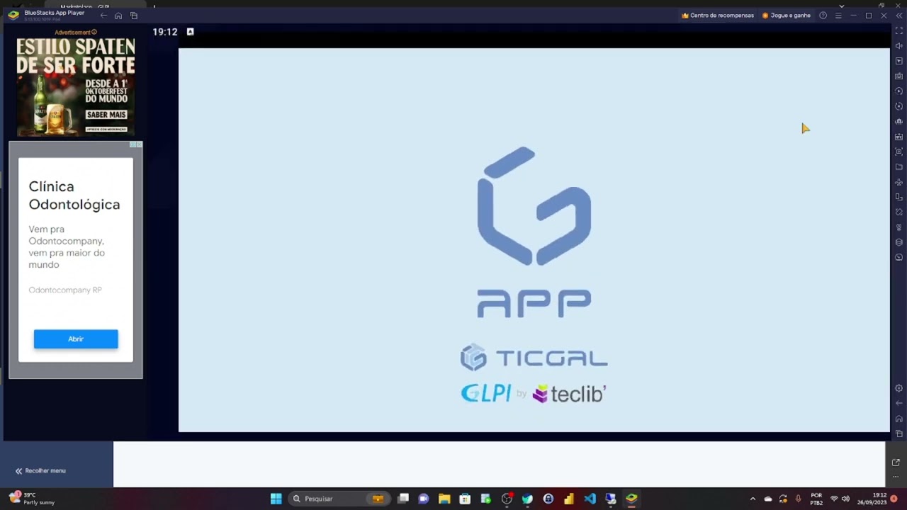 Aplicativo GLPI - Abrindo Chamados no Celular