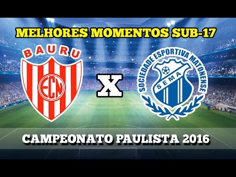 Noroeste x Matonense - Campeonato Paulista Sub-17 2016