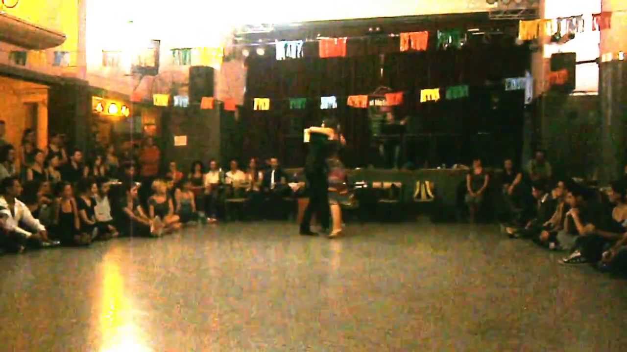 Natasha Lewinger y Pedro Farias en el Motivo Tango, 15/4/13