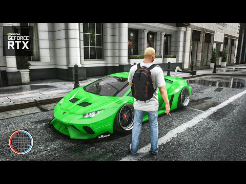 GTA V: Ultra-Realistic Graphics Enhacement! MAXED OUT Gameplay on i9 12900k & NVIDIA RTX 3090 Ti