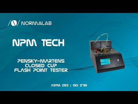 ASTM D93: NPM Tech - Standard Test Methods for Flash Point by Pensky-Martens Closed Cup Tester