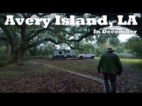 RVing to AVERY ISLAND in LOUISIANA.