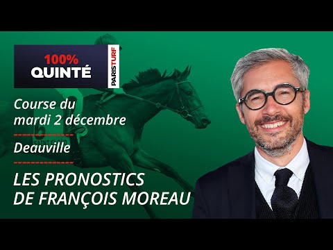 Pronostics Quinté PMU - 100% Quinté du Mardi 2 décembre à Deauville