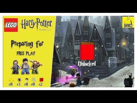 Lego Harry Potter Years 5-7: Preparing For FREE PLAY (Characters & Red Bricks) - HTG