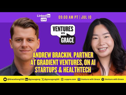 Andrew Brackin, Partner at Gradient Ventures, on AI Startups & HealthTech