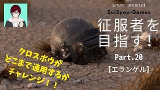 【PUBGモバイル】クロスボウがガチ戦でどこまで通用するかソロでチャレンジ！Part.20【ゲーム実況】