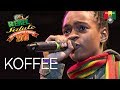 KOFFEE Introduced by Cocoa Tea at Rebel Salute 2018