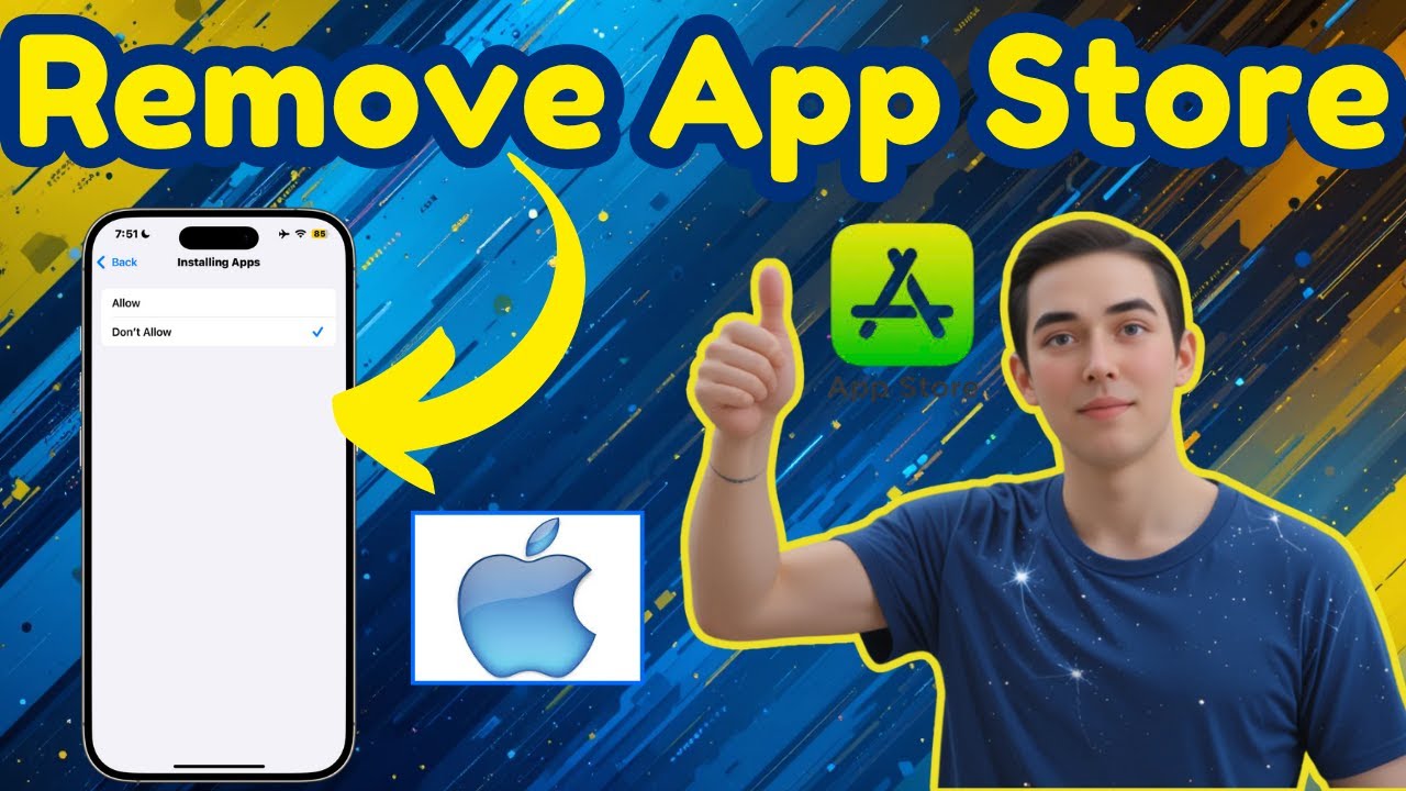 How To Remove App Store From iPhone - For Beginners