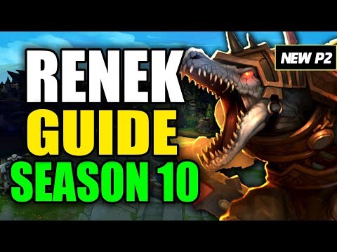 HOW TO PLAY RENEKTON SEASON 10 - (Best Build, Runes, Playstyle) - S10 Renekton Gameplay Guide