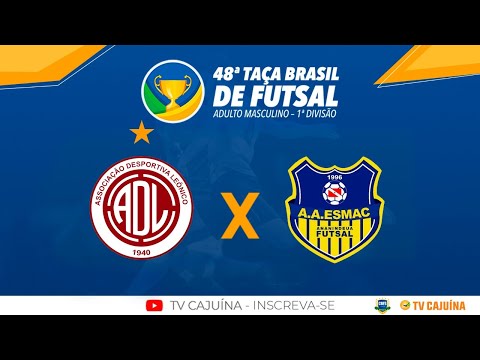 LEÔNICO-BA X ESMAC-PA - 48ª TAÇA BRASIL DE FUTSAL - RODADA 4