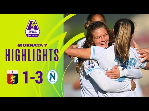 Genoa-Napoli W. 1-3 | Tris delle partenopee in rimonta | #SerieAWomenAthora