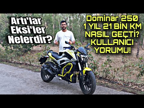 DOMİNAR D250 İNCELEME!//21BİN KM KULLANICI YORUMU !! Artıları eksileri nelerdir ? Alınır mı?