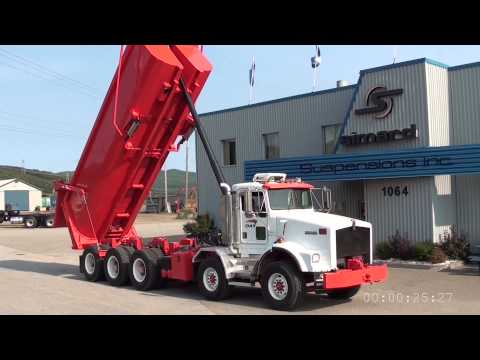 Dramis D55T (Kenworth chassis) Unloaded cycle - Mining truck