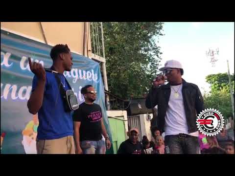 Diddy Glow Vs Rojo Mc en "Cambio un Juguete por una sonrisa" 2019