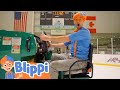 Blippi Visits An Ice Skating Ring Blippi S Christmas Scavenger Hunt Educational Videos For Kids