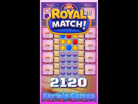 Royal Match Level 2120 - No Boosters Gameplay