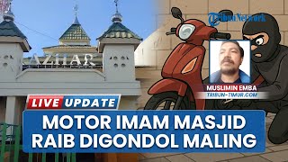 Motor Baru Imam Masjid di Makassar Raib saat Pimpin Salat Magrib, Aksi Pelaku Terekam CCTV