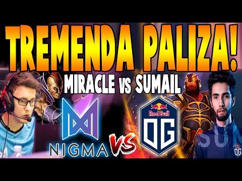 NIGMA vs OG [BO3] - Tremenda Paliza "Miracle vs Sumail" - ESL Los Angeles 2020 DOTA 2