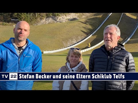 90 Jahre Schiklub Telfs - Stefan Becker, der einzige Nordische Skispringer für den Schiklub Telfs