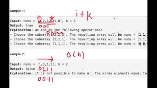 YouTube video 'Apply Operations to Make All Array Elements Equal to Zero (LeetCode Weekly Contest 353 Q4) (Python)'