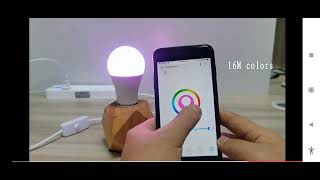 لمبة ذكية للمنزل ب16 مليون لون تحكم بالصوت و بالجوال