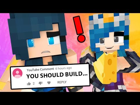 We made a huge mistake...building your comments in Minecraft!