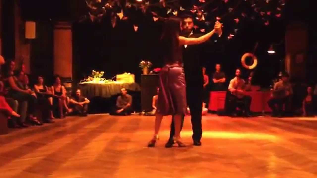 Karin Solana Brenna & Sebastian Arrua bij 4d Tango Festival Eindhoven