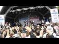 Americas Cup Portsmouth 2016 Podium Champagne