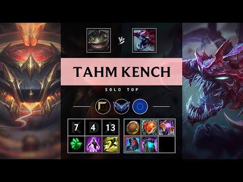 Tahm Kench Top vs Cho'Gath - EUW Diamond Patch 25.09