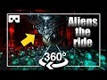 VR 360 Roller Coaster Ride 4K Aliens The Ride 360