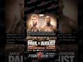 BREAKING! Jake Paul vs PRO BOXER Andre August ANNOUNCED for December 15th!