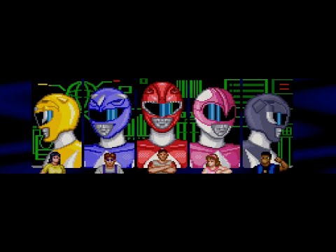 The Mighty Morphin Power Rangers Full Playthrough (Super Nintendo)