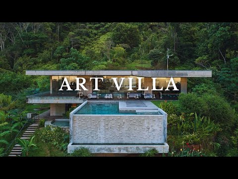 The House is Directly in Touch With Nature, Simple and Luxurious, And Has An Amazing Interior.