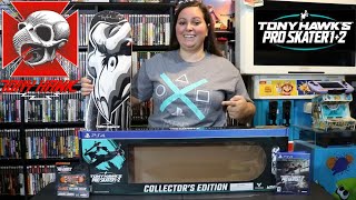 Tony Hawk's Pro Skater 1 + 2 Collector's Edition Unboxing! Skateboard and Fingerboard included!