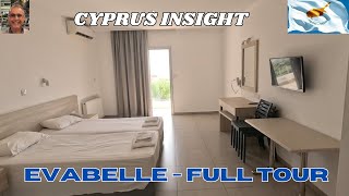 Evabelle Hotel Ayia Napa Cyprus - Full Tour Including Room.