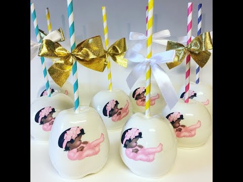 Baby Shower Candy Apples