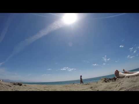 30 minutes on the beach of the Alboran sea [Timelapse][HD]