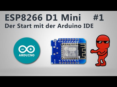 Programming the ESP8266 D1 Mini - Getting started with the Arduino IDE - Smart Home, IoT & Projects