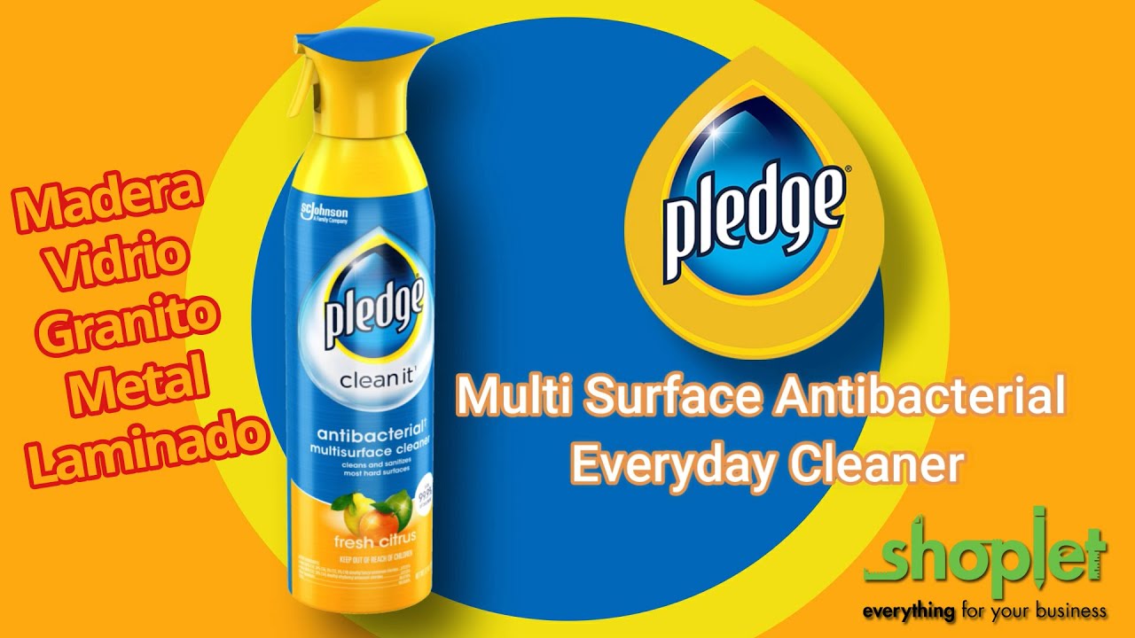 Pledge Multi Surface Antibacterial Everyday Cleaner SJN307951