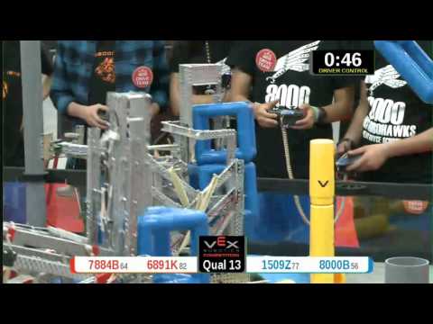 2015 VRC Math Q13 - 7884B 6891K vs 1509Z 8000B - 44 to 23 - VEX Worlds 2015 - Math Division
